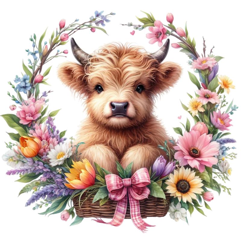 Heat transfers Iron on stickers  deer 42 for Tshirts Iron on Decal Patches Stickers Clothes Hat Pillows DIY Crafts