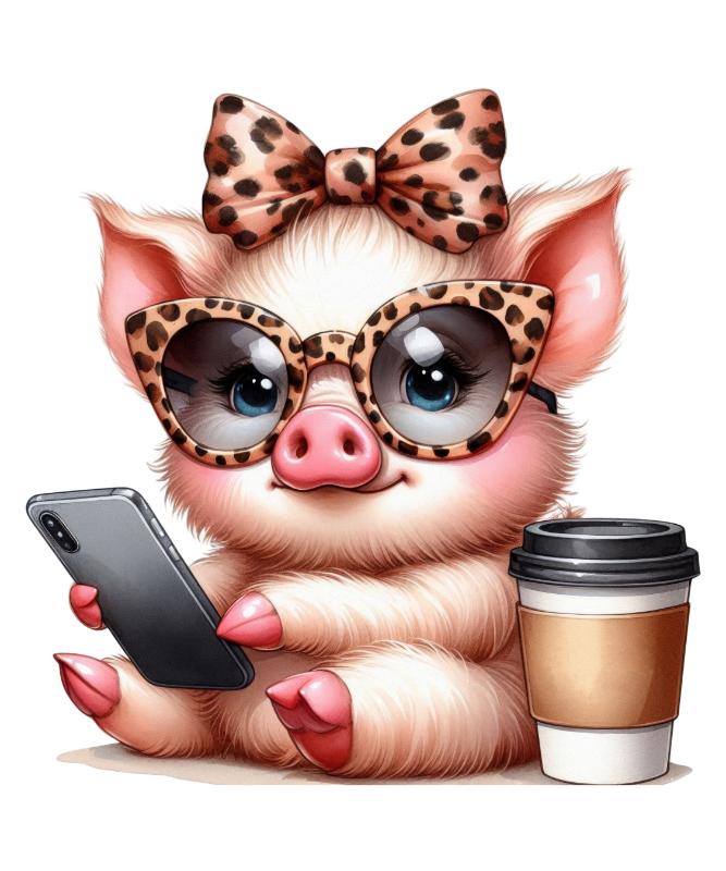 UV DTF decal Stickers cup wraps small decals cute animal 61 for Cup, glass, mugs, phone case, car, computer, furniture decals, DIY stickers UV DTF Transfer stickers wraps DIY Crafts