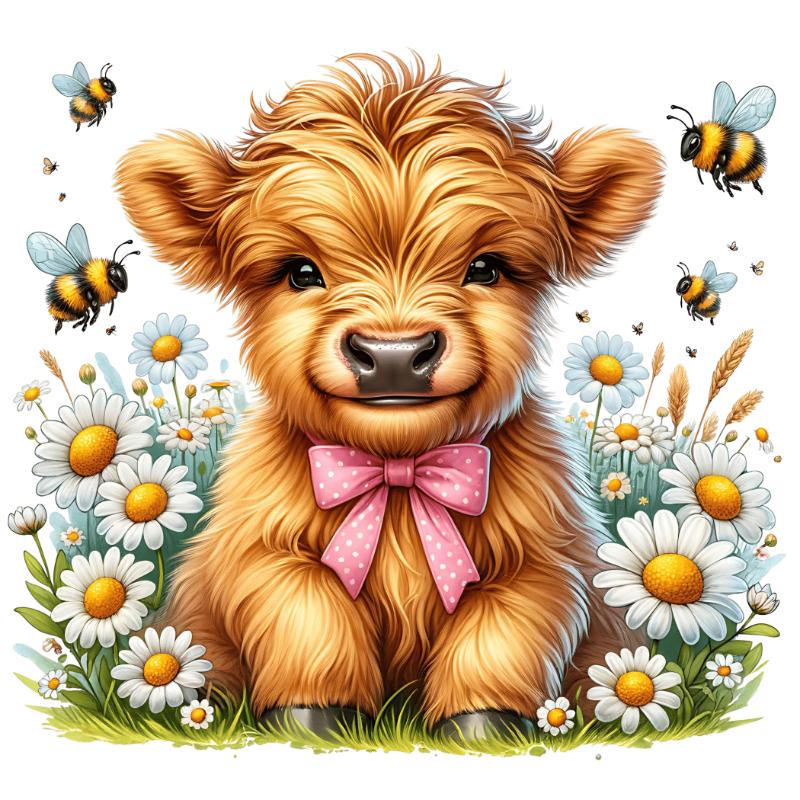 UV DTF decal Stickers cup wraps small decals cute animal 4 for Cup, glass, mugs, phone case, car, computer, furniture decals, DIY stickers UV DTF Transfer stickers wraps DIY Crafts