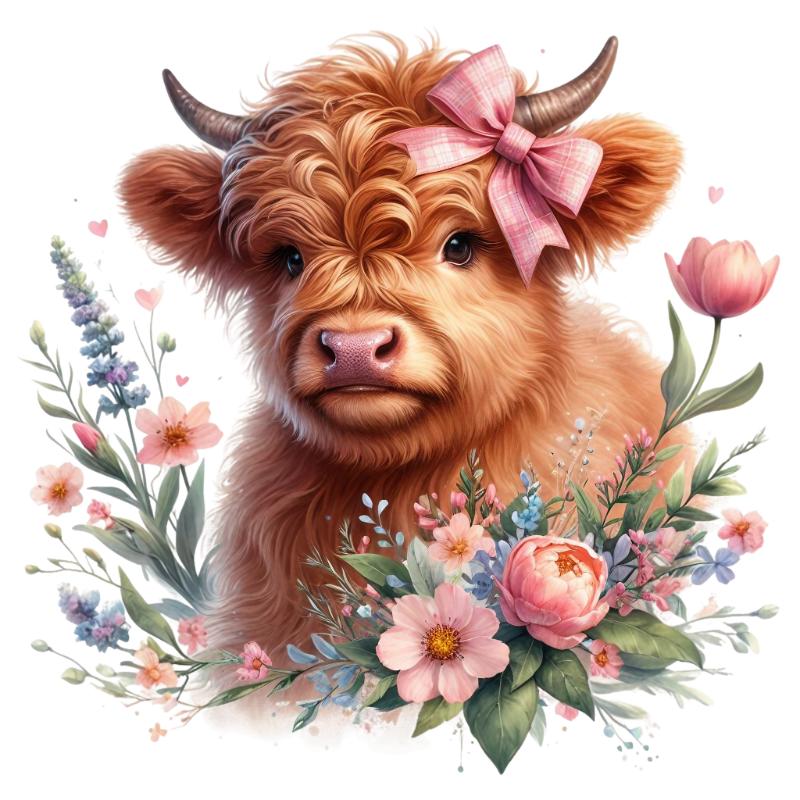 Heat transfers Iron on stickers  deer 38 for Tshirts Iron on Decal Patches Stickers Clothes Hat Pillows DIY Crafts