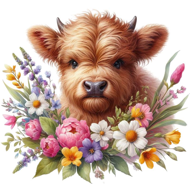 Heat transfers Iron on stickers  deer 37 for Tshirts Iron on Decal Patches Stickers Clothes Hat Pillows DIY Crafts