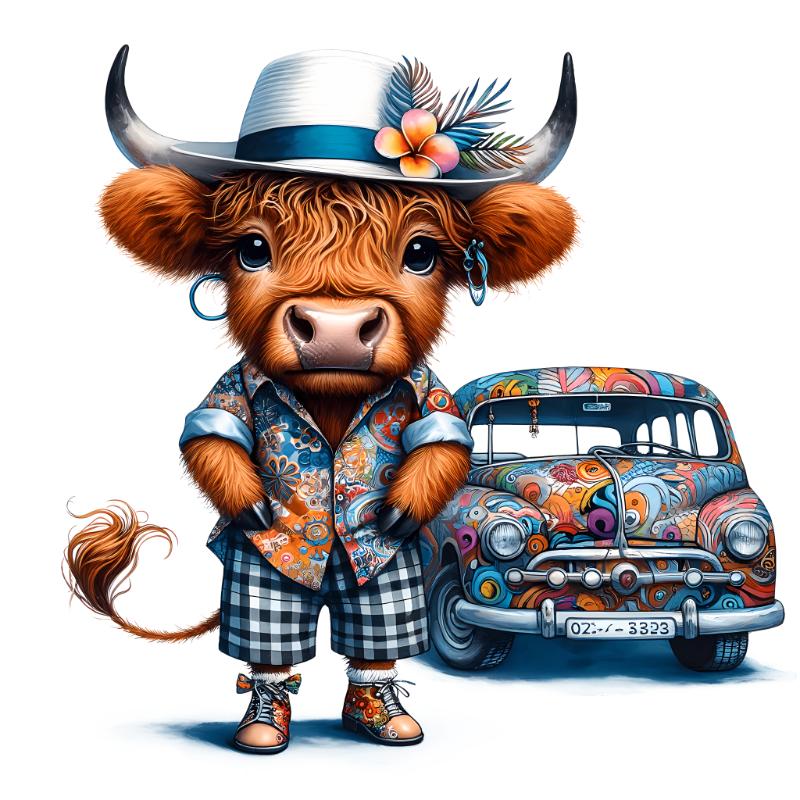 UV DTF decal Stickers cup wraps small decals cute animal 356 for Cup, glass, mugs, phone case, car, computer, furniture decals, DIY stickers UV DTF Transfer stickers wraps DIY Crafts