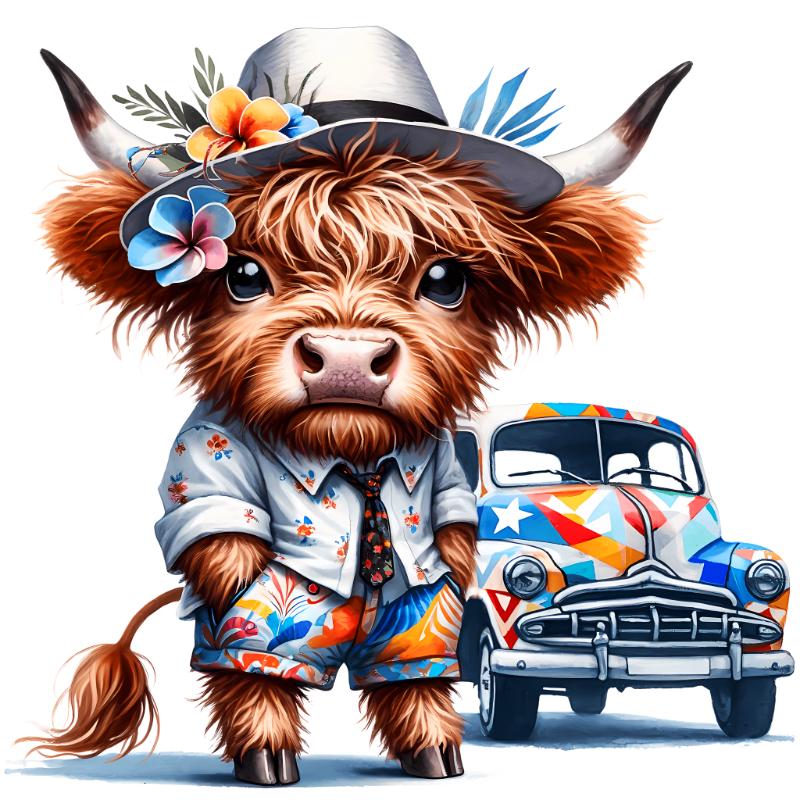 UV DTF decal Stickers cup wraps small decals cute animal 355 for Cup, glass, mugs, phone case, car, computer, furniture decals, DIY stickers UV DTF Transfer stickers wraps DIY Crafts