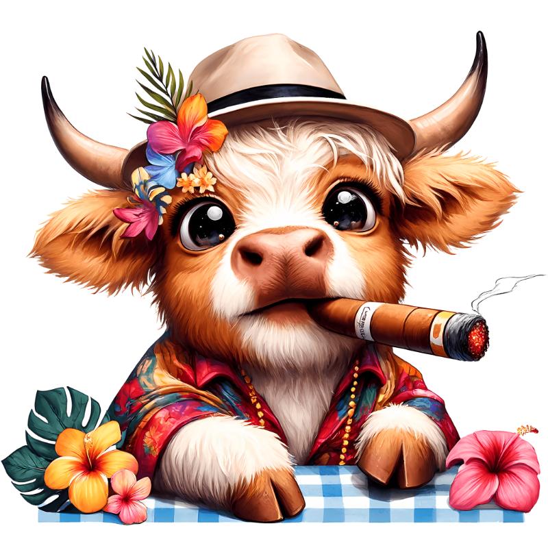 UV DTF decal Stickers cup wraps small decals cute animal 352 for Cup, glass, mugs, phone case, car, computer, furniture decals, DIY stickers UV DTF Transfer stickers wraps DIY Crafts