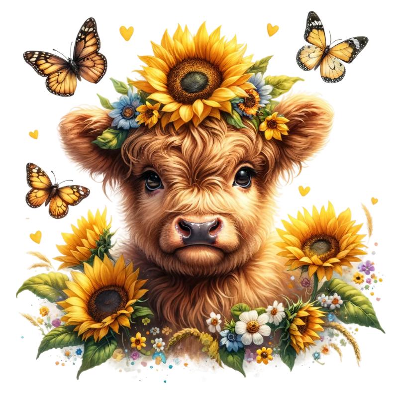 Heat transfers Iron on stickers  deer 67 for Tshirts Iron on Decal Patches Stickers Clothes Hat Pillows DIY Crafts