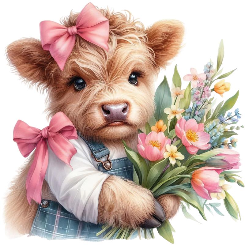 Heat transfers Iron on stickers  deer 34 for Tshirts Iron on Decal Patches Stickers Clothes Hat Pillows DIY Crafts