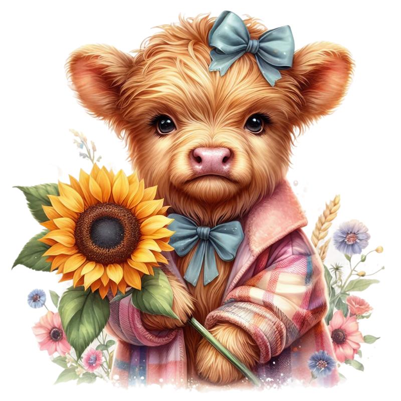 Heat transfers Iron on stickers  cute animal 335 for Tshirts Iron on Decal Patches Stickers Clothes Hat Pillows DIY Crafts