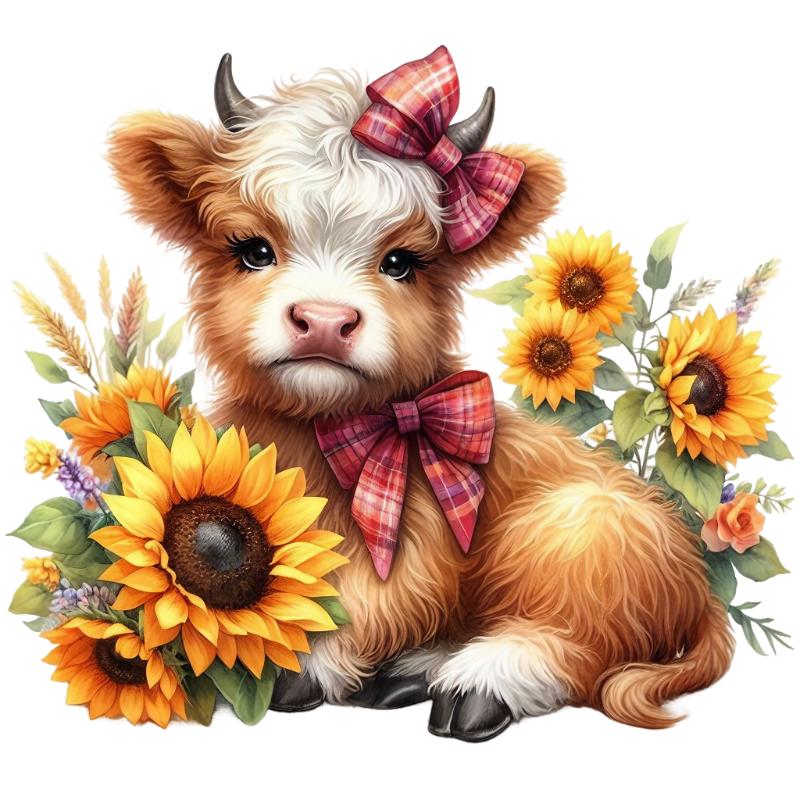 Heat transfers Iron on stickers  cute animal 334 for Tshirts Iron on Decal Patches Stickers Clothes Hat Pillows DIY Crafts