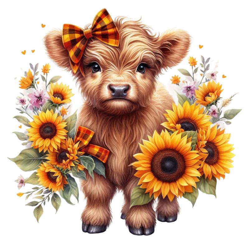 Heat transfers Iron on stickers  cute animal 333 for Tshirts Iron on Decal Patches Stickers Clothes Hat Pillows DIY Crafts