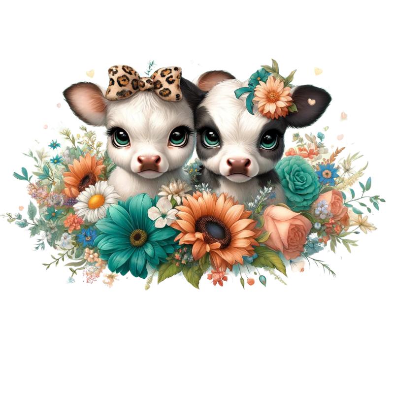 Heat transfers Iron on stickers  cute animal 248 for Tshirts Iron on Decal Patches Stickers Clothes Hat Pillows DIY Crafts