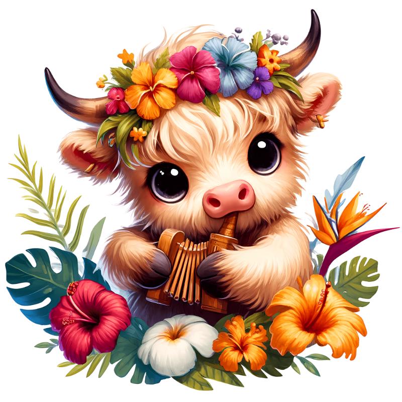 Heat transfers Iron on stickers  cute animal 238 for Tshirts Iron on Decal Patches Stickers Clothes Hat Pillows DIY Crafts