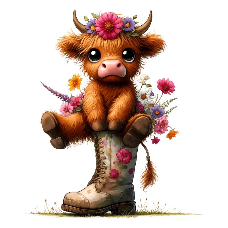 Heat transfers Iron on stickers  cute animal 232 for Tshirts Iron on Decal Patches Stickers Clothes Hat Pillows DIY Crafts