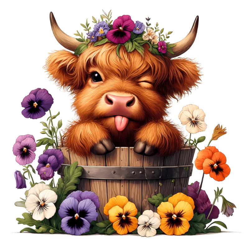 Heat transfers Iron on stickers  cute animal 231 for Tshirts Iron on Decal Patches Stickers Clothes Hat Pillows DIY Crafts