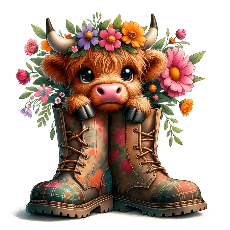 Heat transfers Iron on stickers  deer 211 for Tshirts Iron on Decal Patches Stickers Clothes Hat Pillows DIY Crafts