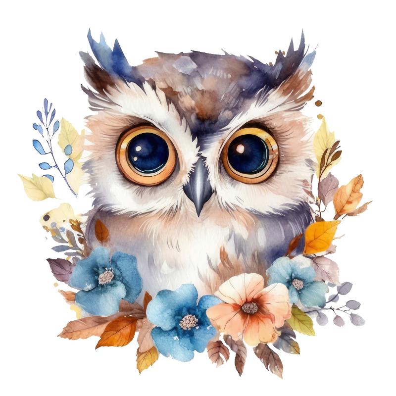 Heat transfers Iron on stickers  cute animal 142 for Tshirts Iron on Decal Patches Stickers Clothes Hat Pillows DIY Crafts