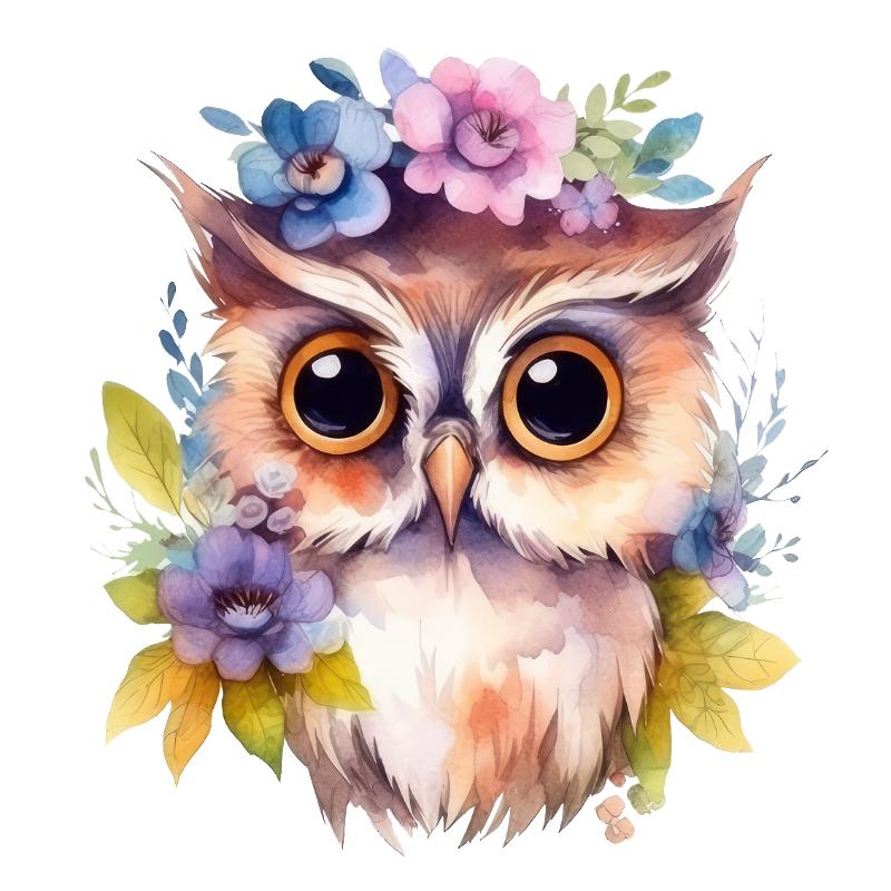 Heat transfers Iron on stickers  cute animal 138 for Tshirts Iron on Decal Patches Stickers Clothes Hat Pillows DIY Crafts