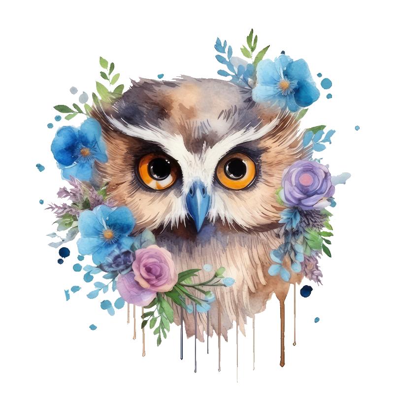 Heat transfers Iron on stickers  cute animal 132 for Tshirts Iron on Decal Patches Stickers Clothes Hat Pillows DIY Crafts