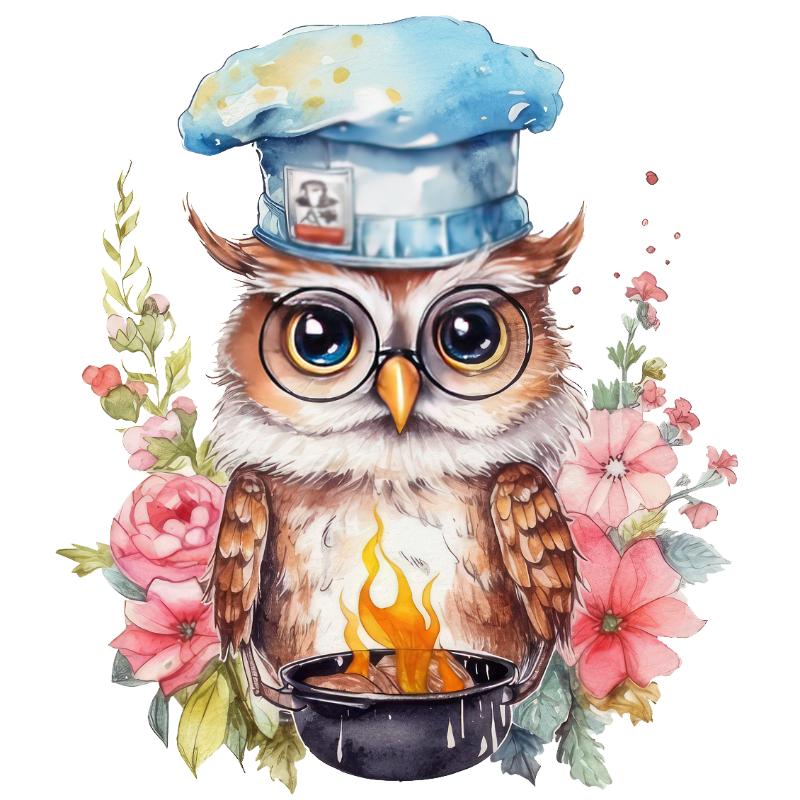 Heat transfers Iron on stickers  cute animal 13 for Tshirts Iron on Decal Patches Stickers Clothes Hat Pillows DIY Crafts