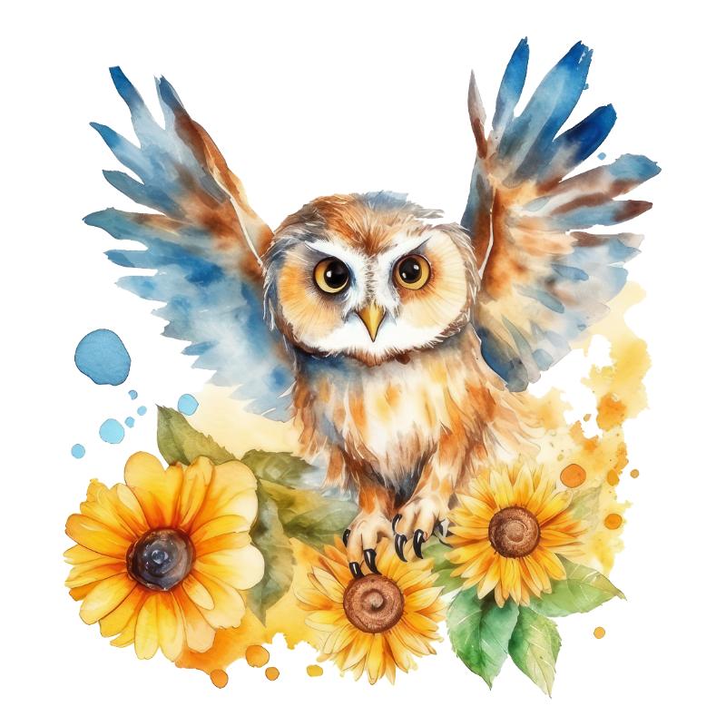 Heat transfers Iron on stickers  cute animal 127 for Tshirts Iron on Decal Patches Stickers Clothes Hat Pillows DIY Crafts