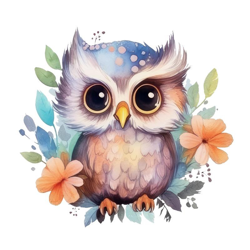 Heat transfers Iron on stickers  cute animal 123 for Tshirts Iron on Decal Patches Stickers Clothes Hat Pillows DIY Crafts