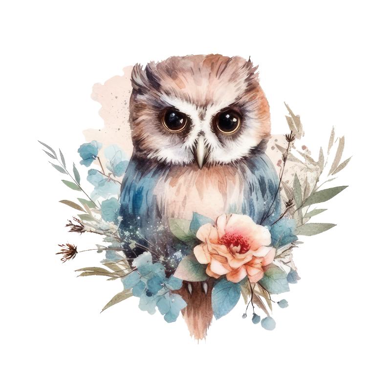 Heat transfers Iron on stickers  cute animal 122 for Tshirts Iron on Decal Patches Stickers Clothes Hat Pillows DIY Crafts