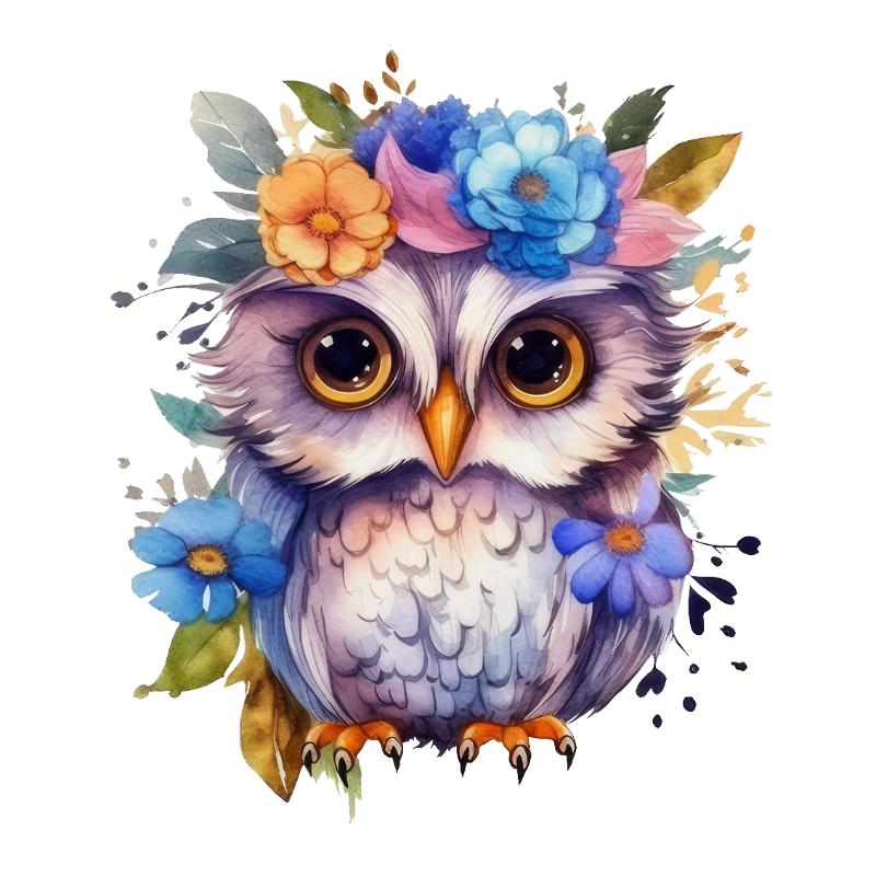 Heat transfers Iron on stickers  cute animal 121 for Tshirts Iron on Decal Patches Stickers Clothes Hat Pillows DIY Crafts