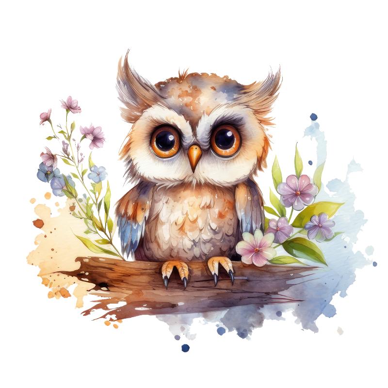 Heat transfers Iron on stickers  cute animal 119 for Tshirts Iron on Decal Patches Stickers Clothes Hat Pillows DIY Crafts