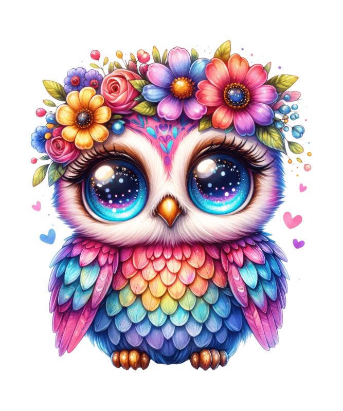 Heat transfers Iron on stickers  cute animal 117 for Tshirts Iron on Decal Patches Stickers Clothes Hat Pillows DIY Crafts