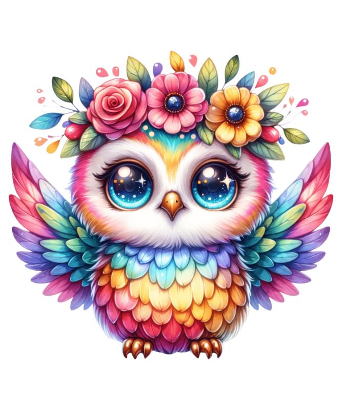 Heat transfers Iron on stickers  cute animal 114 for Tshirts Iron on Decal Patches Stickers Clothes Hat Pillows DIY Crafts