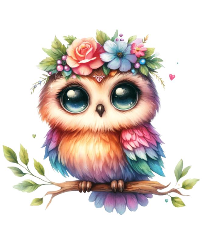 Heat transfers Iron on stickers  cute animal 107 for Tshirts Iron on Decal Patches Stickers Clothes Hat Pillows DIY Crafts