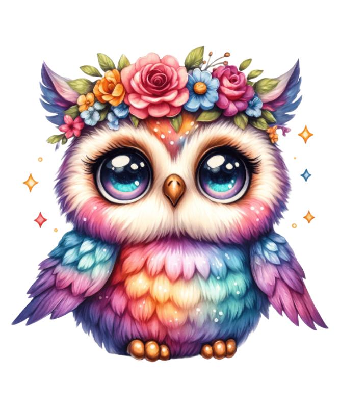 Heat transfers Iron on stickers  cute animal 105 for Tshirts Iron on Decal Patches Stickers Clothes Hat Pillows DIY Crafts