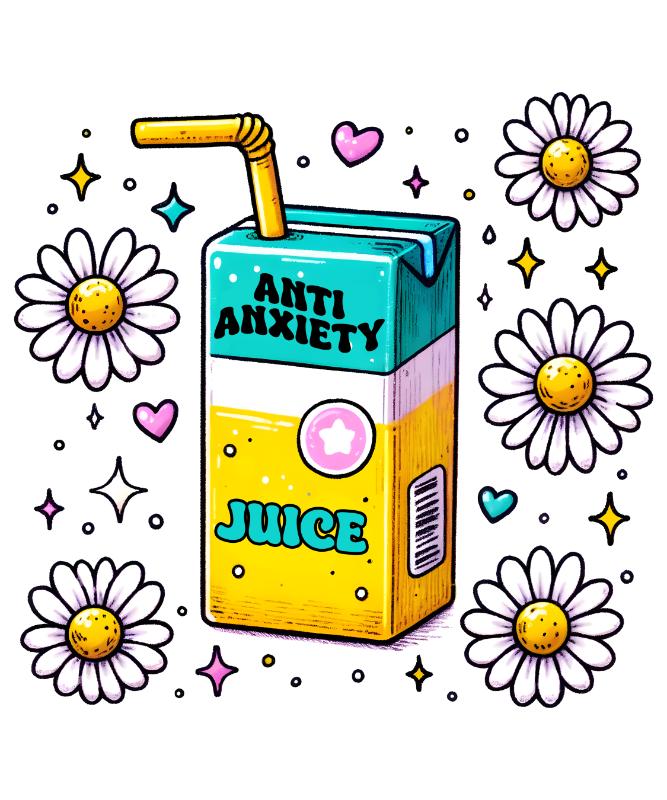 Heat transfers Iron on stickers  anxiety 23 for Tshirts Iron on Decal Patches Stickers Clothes Hat Pillows DIY Crafts