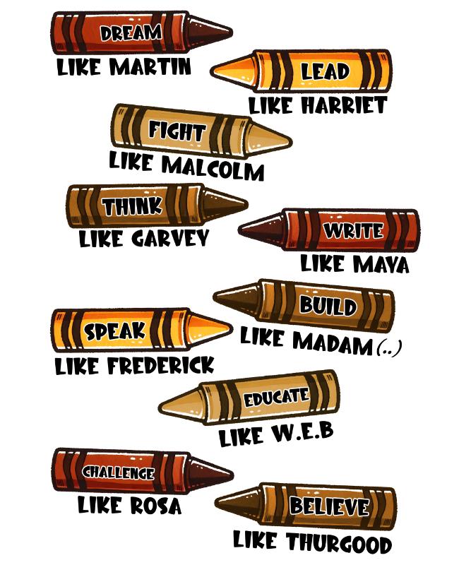 UV DTF decal Stickers cup wraps small decals black history 37 for Cup, glass, mugs, phone case, car, computer, furniture decals, DIY stickers UV DTF Transfer stickers wraps DIY Crafts