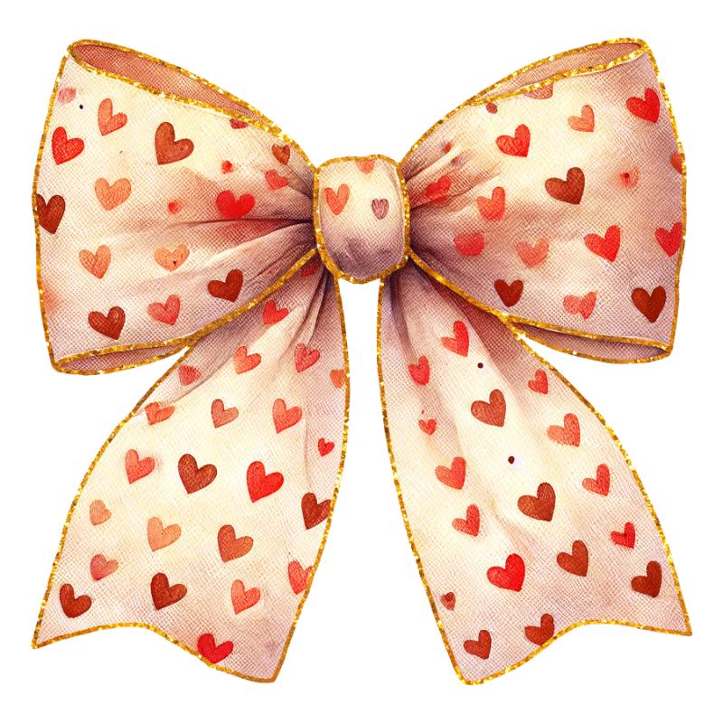 Heat transfers Iron on stickers  bow 22 for Tshirts Iron on Decal Patches Stickers Clothes Hat Pillows DIY Crafts