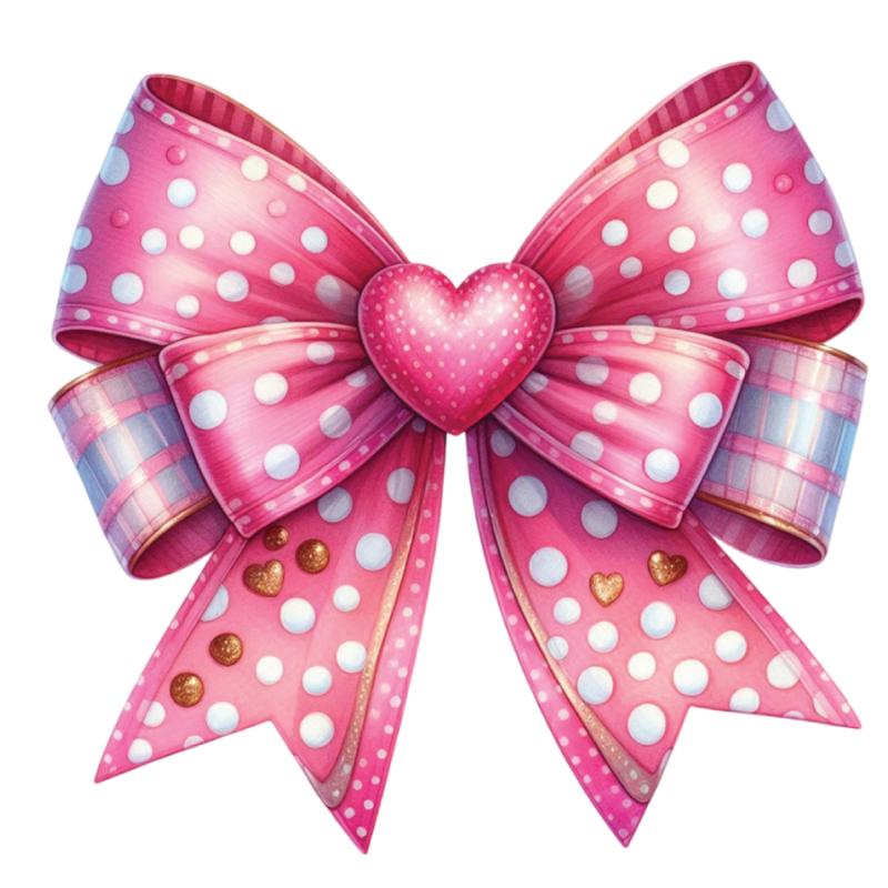 Heat transfers Iron on stickers  bow 234 for Tshirts Iron on Decal Patches Stickers Clothes Hat Pillows DIY Crafts