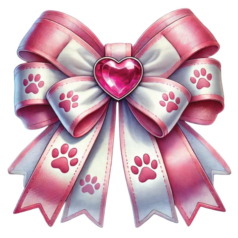 Heat transfers Iron on stickers  bow 232 for Tshirts Iron on Decal Patches Stickers Clothes Hat Pillows DIY Crafts