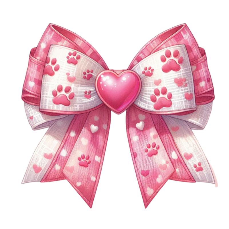 Heat transfers Iron on stickers  bow 223 for Tshirts Iron on Decal Patches Stickers Clothes Hat Pillows DIY Crafts