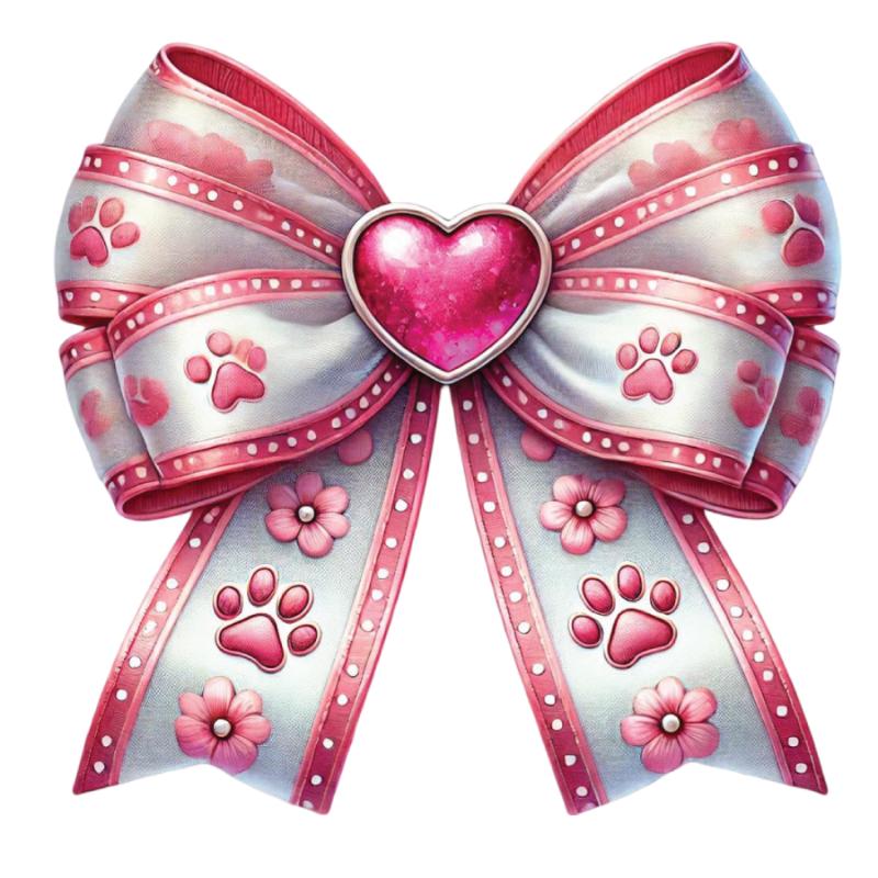 Heat transfers Iron on stickers  bow 218 for Tshirts Iron on Decal Patches Stickers Clothes Hat Pillows DIY Crafts