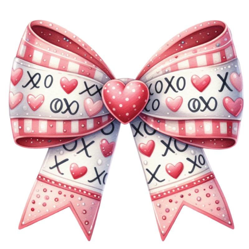 Heat transfers Iron on stickers  bow 205 for Tshirts Iron on Decal Patches Stickers Clothes Hat Pillows DIY Crafts