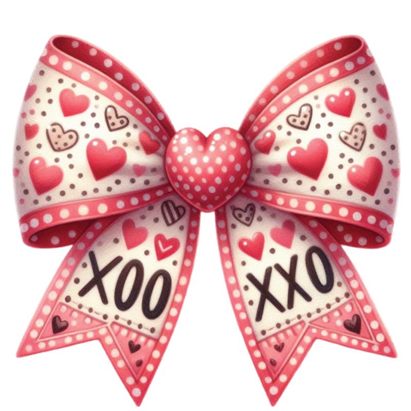 Heat transfers Iron on stickers  bow 204.png for Tshirts Iron on Decal Patches Stickers Clothes Hat Pillows DIY Crafts