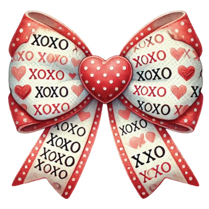 Heat transfers Iron on stickers  bow 201 for Tshirts Iron on Decal Patches Stickers Clothes Hat Pillows DIY Crafts