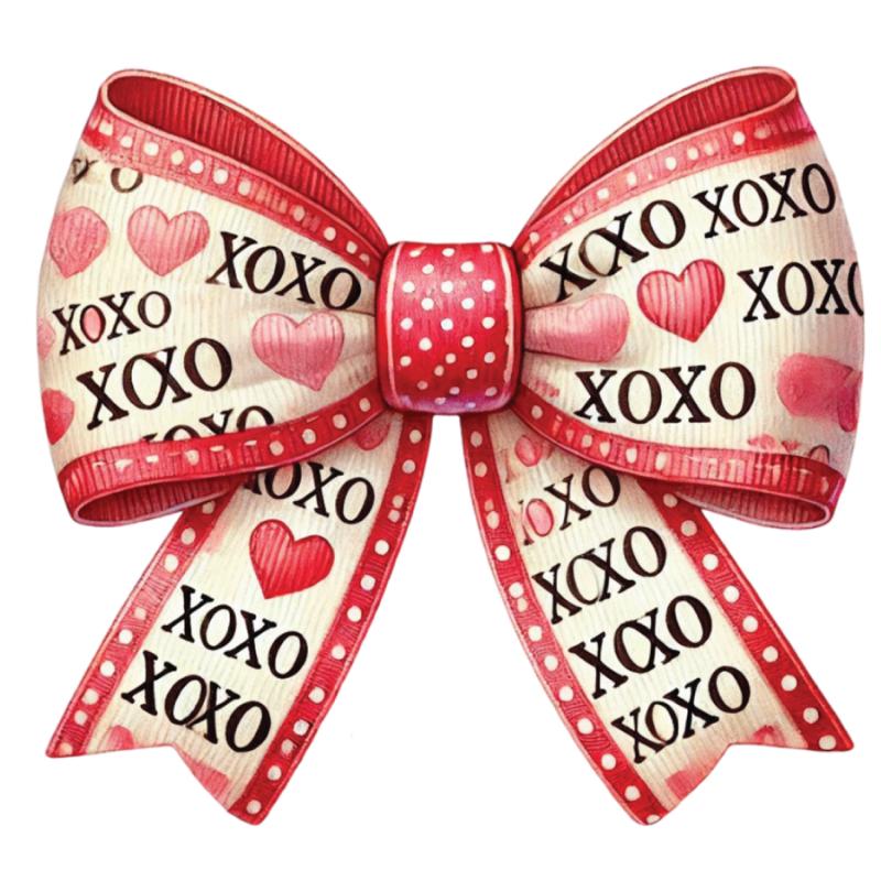 Heat transfers Iron on stickers  bow 196.png for Tshirts Iron on Decal Patches Stickers Clothes Hat Pillows DIY Crafts