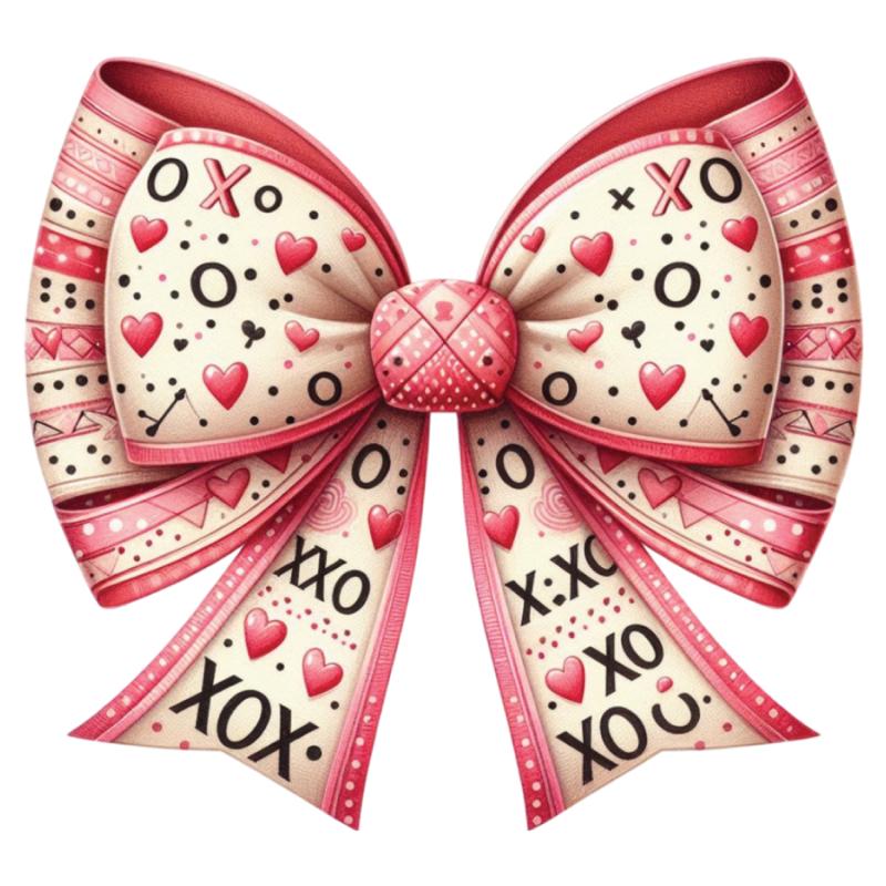 Heat transfers Iron on stickers  bow 186 for Tshirts Iron on Decal Patches Stickers Clothes Hat Pillows DIY Crafts