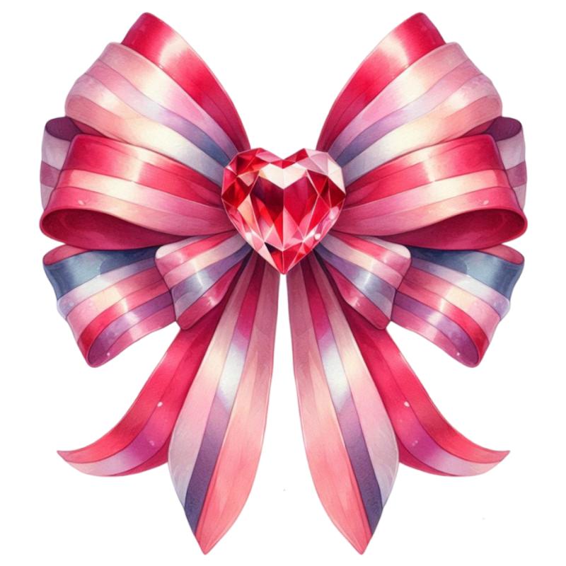 Heat transfers Iron on stickers  bow 141 for Tshirts Iron on Decal Patches Stickers Clothes Hat Pillows DIY Crafts