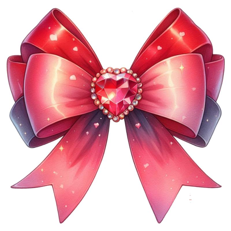 Heat transfers Iron on stickers  bow 126 for Tshirts Iron on Decal Patches Stickers Clothes Hat Pillows DIY Crafts