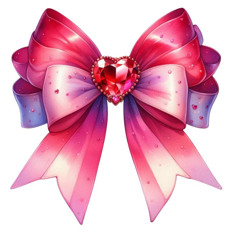 Heat transfers Iron on stickers  bow 122 for Tshirts Iron on Decal Patches Stickers Clothes Hat Pillows DIY Crafts