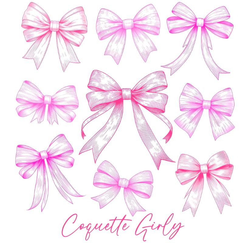 Heat transfers Iron on stickers  bow 107 for Tshirts Iron on Decal Patches Stickers Clothes Hat Pillows DIY Crafts