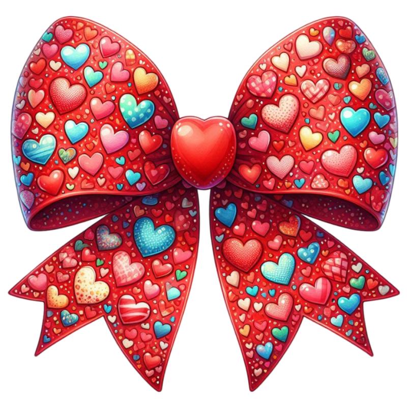 Heat transfers Iron on stickers  bow 92 for Tshirts Iron on Decal Patches Stickers Clothes Hat Pillows DIY Crafts