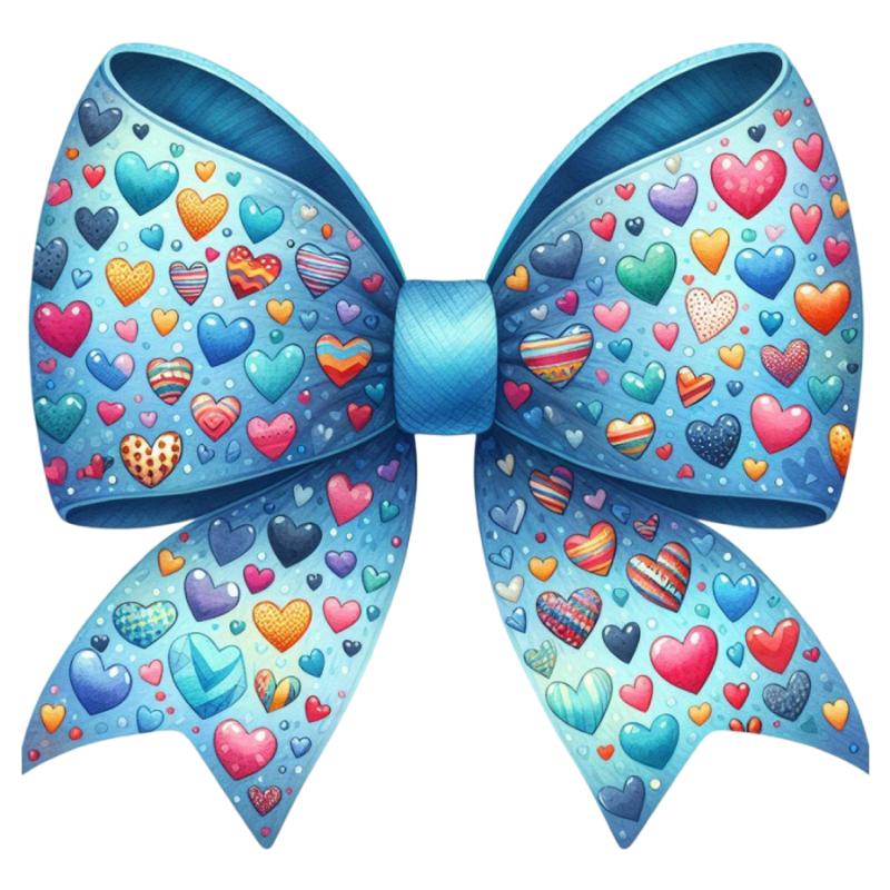 Heat transfers Iron on stickers  bow 75 for Tshirts Iron on Decal Patches Stickers Clothes Hat Pillows DIY Crafts