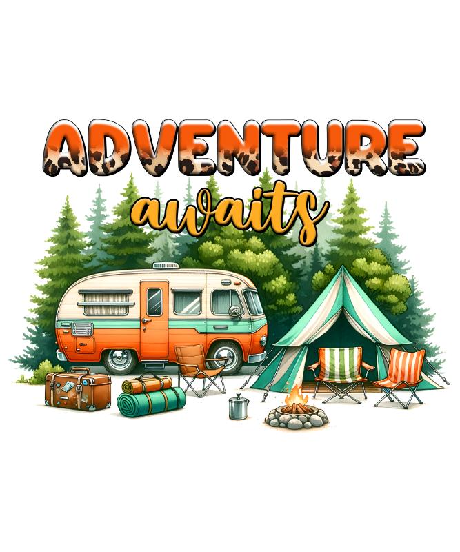 UV DTF decal Stickers cup wraps small decals camping 28 for Cup, glass, mugs, phone case, car, computer, furniture decals, DIY stickers UV DTF Transfer stickers wraps DIY Crafts